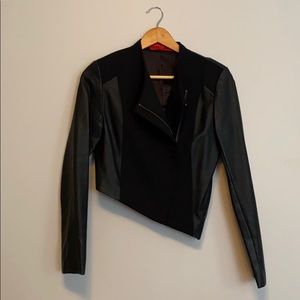 Stylish leather jacket